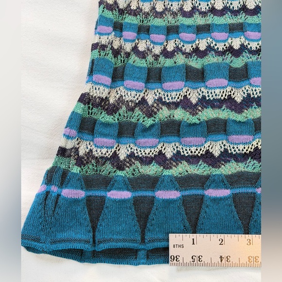 Missoni Sleeveless Knit Striped Dress Size 8 - Picture 8 of 12